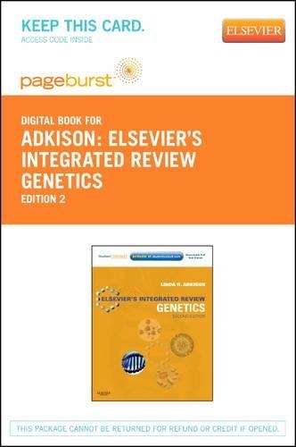 Elsevier's Integrated Review Genetics - Elsevier eBook on Vitalsource (Retail Access Card): With Student Consult Online Access(Elsevier's Integrated)
