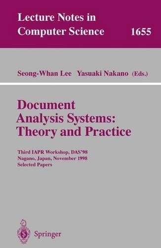 Document Analysis Systems: Theory and Practice