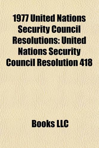 1977 United Nations Security Council Resolutions