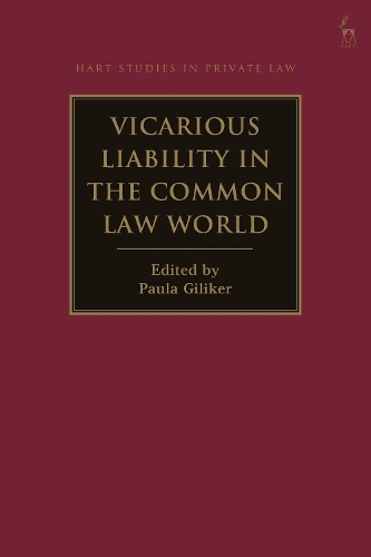 Vicarious Liability in the Common Law World: (Hart Studies in Private Law)