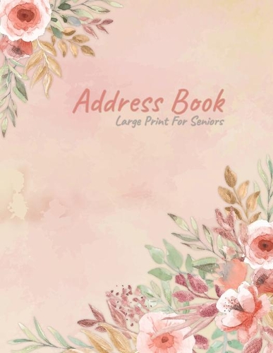 Address Book Large Print For Seniors