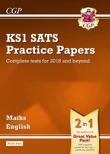 KS1 Maths and English SATS Practice Papers Pack (for the tests in 2018 and beyond) - Pack 2