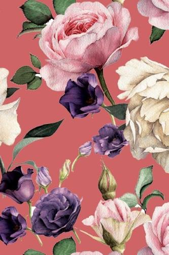 Pink and White Rose Design Journal