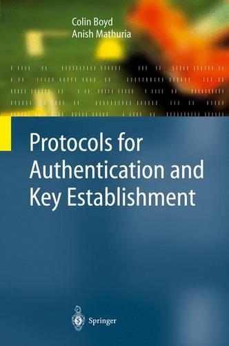 Protocols for Authentication and Key Establishment: (Information Security and Cryptography)