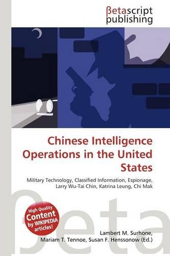 Chinese Intelligence Operations in the United States