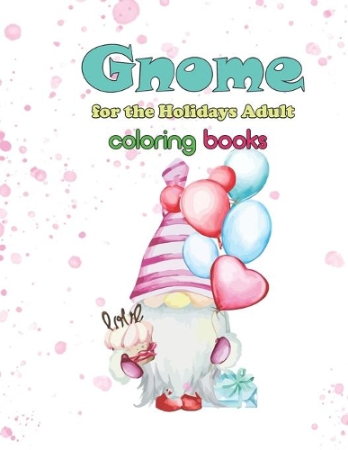 gnome for the Holidays Adult coloring books