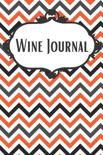 Halloween Chevron Wine Journal