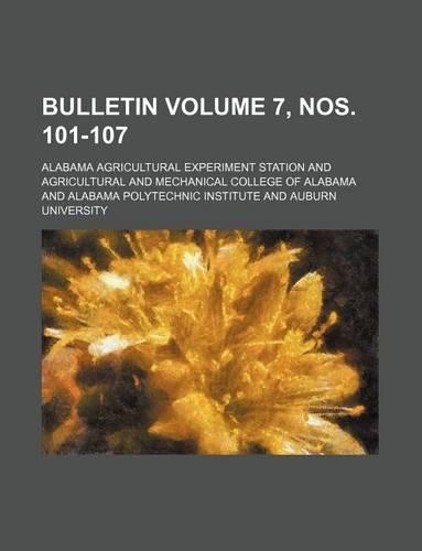 Bulletin Volume 7, Nos. 101-107
