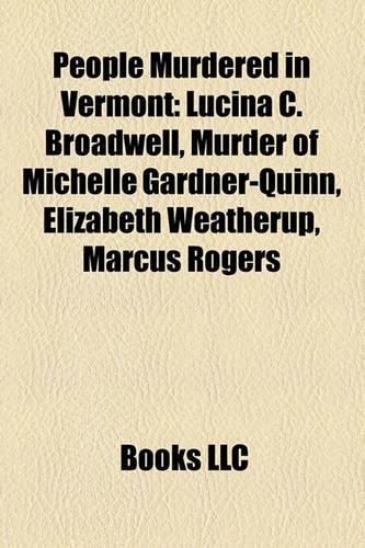 People Murdered in Vermont