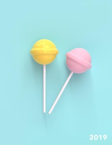 2019 Weekly Planner: Popsicle Pop Art - 8.5 X 11 in - 2019 Organizer with Bonus Dotted Grid Pages + Inspirational Quotes + To-Do Lists - Pastel(12 Weekly View Planners)