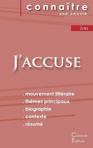 Fiche de lecture J'accuse de Zola (Analyse littéraire de référence et résumé complet)