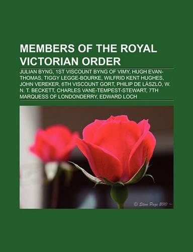 Members of the Royal Victorian Order