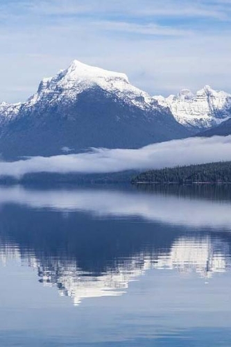 Lake McDonald Notebook: 150 Lined Pages, Softcover, 6 X 9