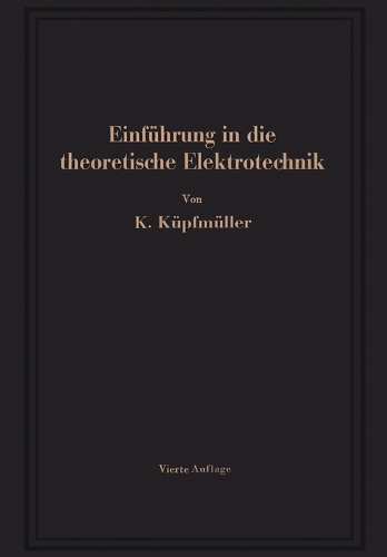 Einführung in die theoretische Elektrotechnik