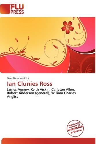 Ian Clunies Ross: (English)