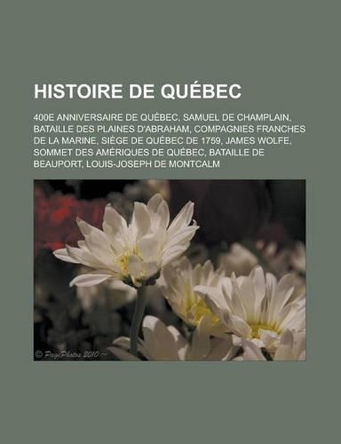 Histoire de Quebec