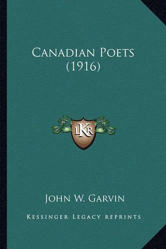 Canadian Poets (1916): (English)