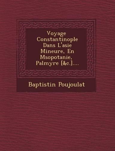 Voyage � Constantinople Dans L'asie Mineure, En M�sopotanie, � Palmyre [&c.]....