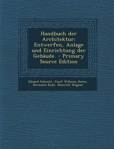 Handbuch Der Architektur