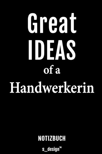 Notizbuch für Handwerker / Handwerkerin