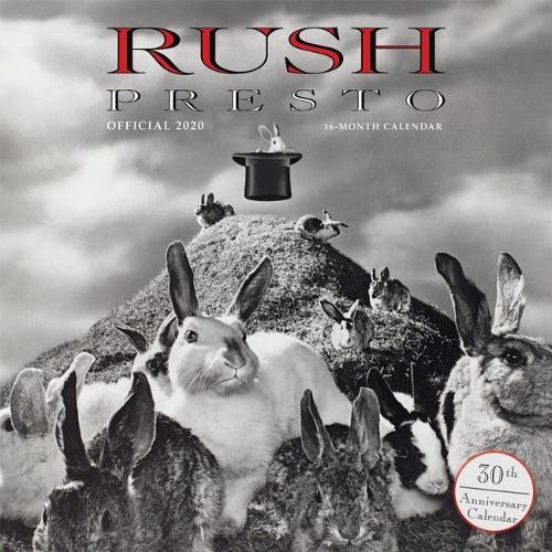 Rush 2020 Square Wall Calendar