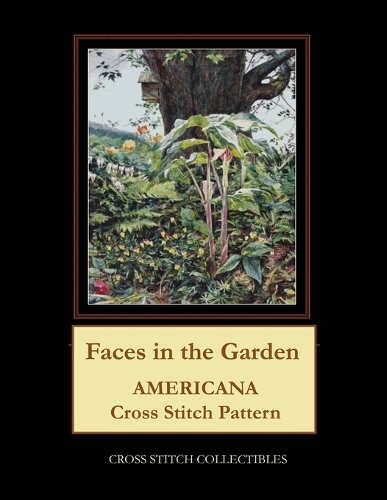 Faces in the Garden: Americana Cross Stitch Pattern