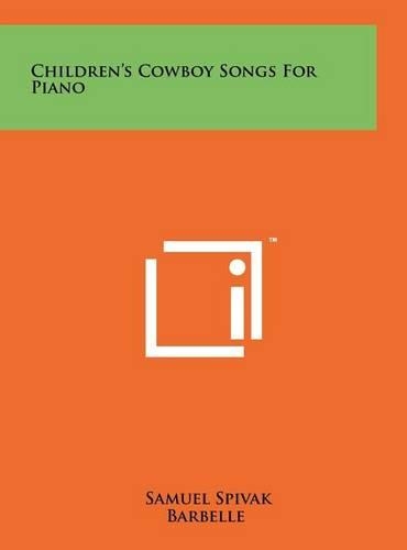 Children's Cowboy Songs for Piano