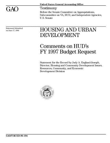 Housing and Urban Development