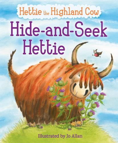 Hide-and-Seek Hettie: The Highland Cow Who Can't Hide!(Picture Kelpies)