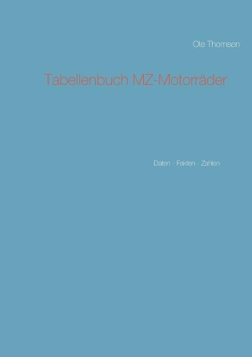 Tabellenbuch MZ-Motorräder