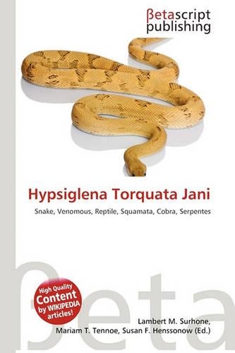 Hypsiglena Torquata Jani