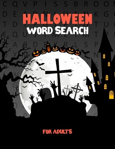 Halloween Word Search For Adults