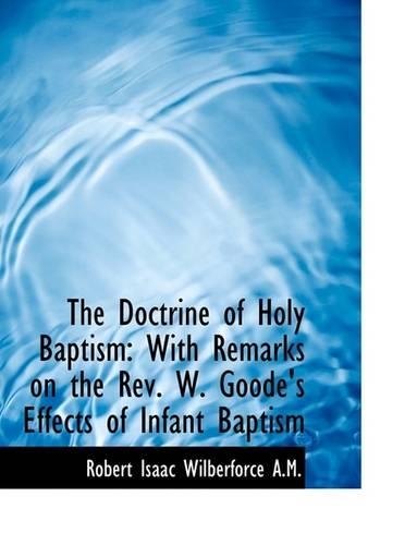The Doctrine of Holy Baptism