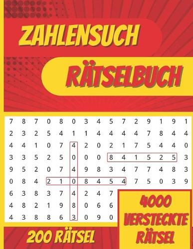 Zahlensuch Rätselbuch
