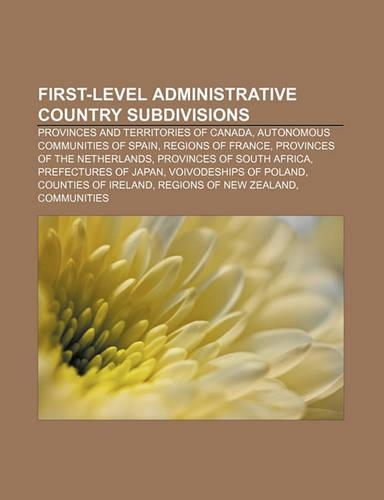 First-Level Administrative Country Subdivisions