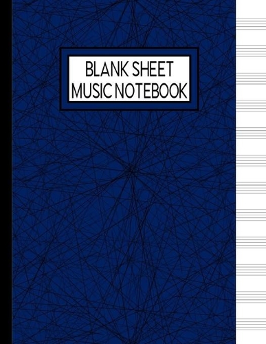 Blank Sheet Music Notebook