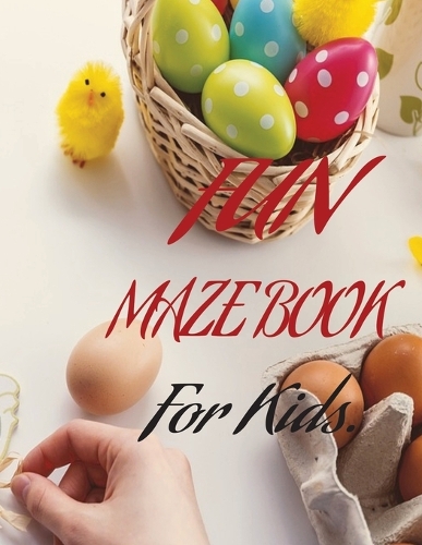 Fun Maze Book for kids.