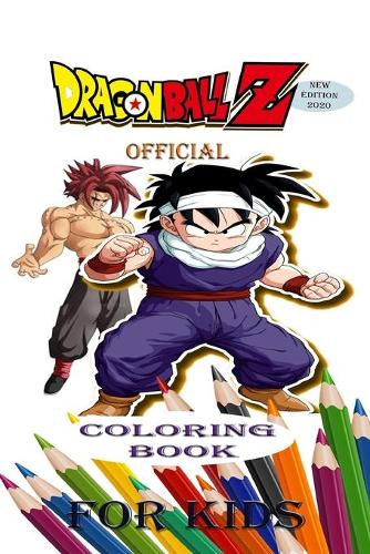 Dragon Ball Z Official Coloring Book For Kids