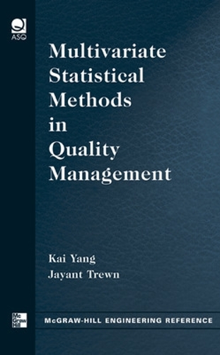 Multivariate Statistical Methods in Quality Management: (577)