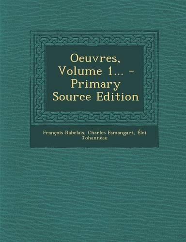 Oeuvres, Volume 1...