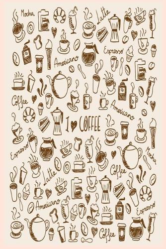 I Love Coffee - notebook (Coffee Lovers Gifts For Office)