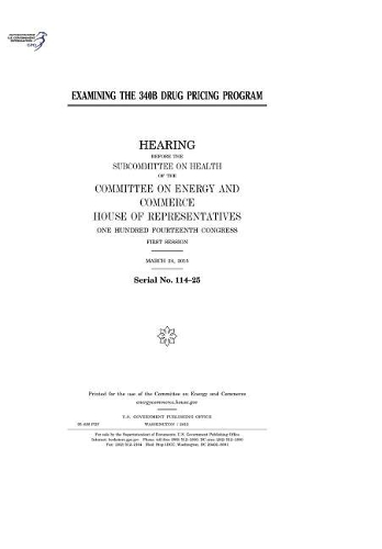 Examining the 340b Drug Pricing Program
