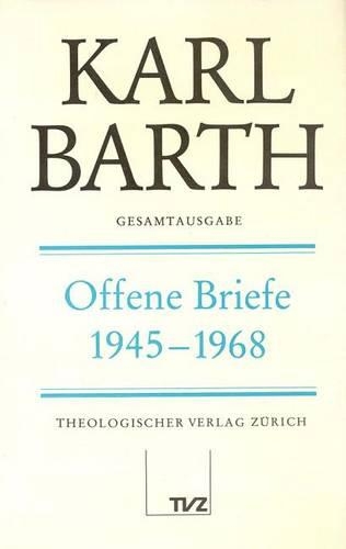 Karl Barth Gesamtausgabe