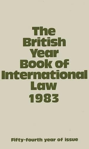 The British Year Book of International Law