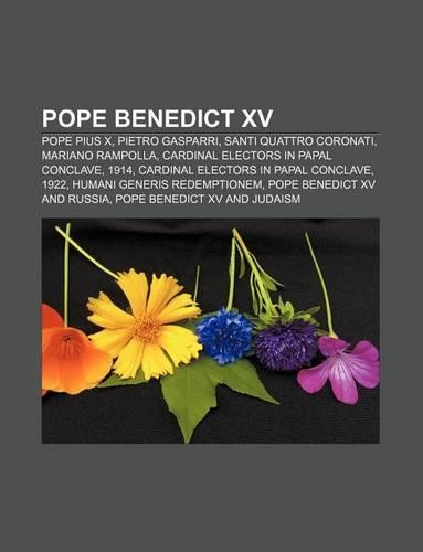 Pope Benedict XV