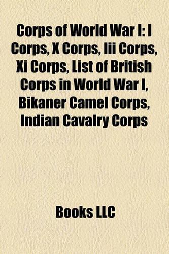 Corps of World War I