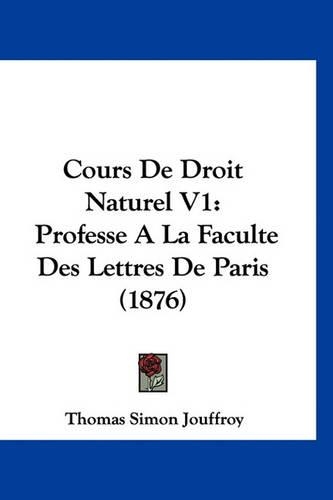 Cours de Droit Naturel V1