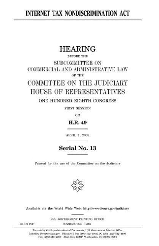 Internet Tax Nondiscrimination ACT