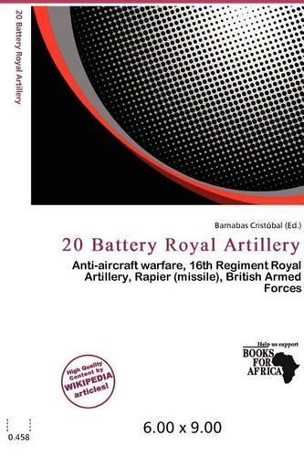 20 Battery Royal Artillery