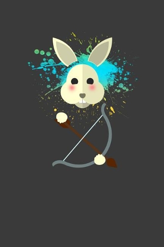 Hase schießt mit Bogen